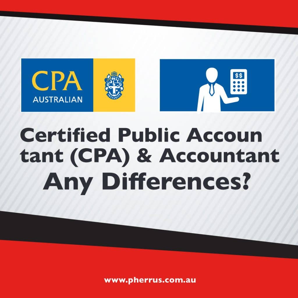 CPA vs Accountant | Pherrus Financial Services