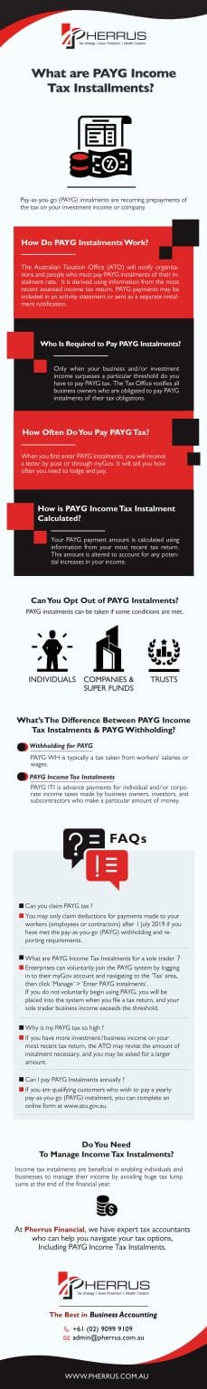 What Are Payg Income Tax Installments? - Pherrus