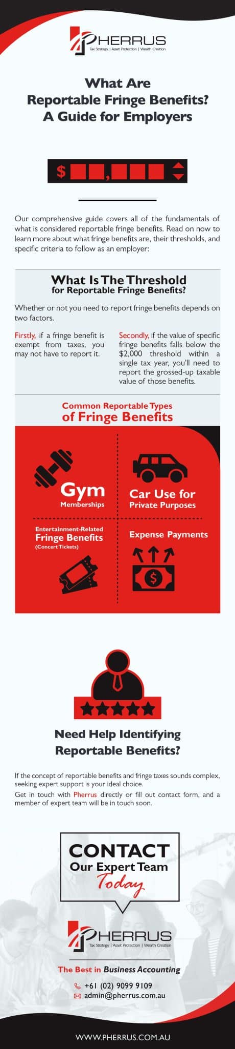 What are reportable fringe benefits? - Pherrus