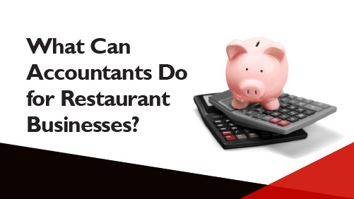 What Can Accountants Do for Restaurant Businesses