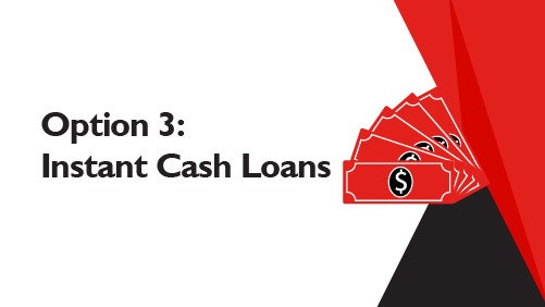 3-Instant Cash Loans