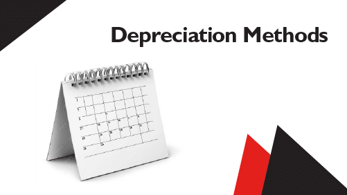 Depreciation-Methods