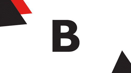 B